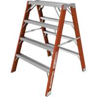 Buildman Step-up Workbench, 4' H x 36.25" W x 40.5" D, 300 lbs. Capacity, Fibreglass OSI Industrial Sales