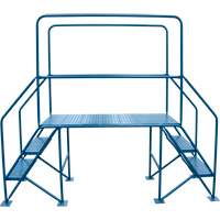 Crossover Ladder, 35-1/2" Overall Span, 31-1/2" H x 22" D, 22" Step Width OSI Industrial Sales