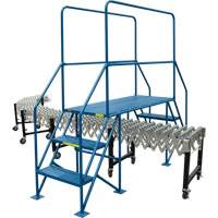 Crossover Ladder, 35-1/2" Overall Span, 31-1/2" H x 22" D, 22" Step Width OSI Industrial Sales