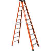 Step Ladder, 10', Fibreglass, 375 lbs. Capacity, Type 1AA OSI Industrial Sales