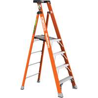 Safespace Platform Step Ladder, 4', 300 lbs. Cap. OSI Industrial Sales