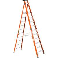 Safespace Platform Step Ladder, 10', 300 lbs. Cap. OSI Industrial Sales