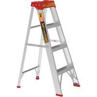 Step Ladder, 4', Aluminum, 200 lbs. Capacity, Type 3 OSI Industrial Sales