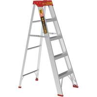 Step Ladder, 5', Aluminum, 200 lbs. Capacity, Type 3 OSI Industrial Sales