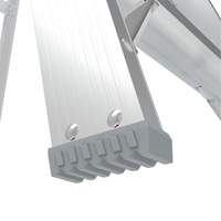 Step Ladder with Paint Tray, 10', Aluminum, 225 lbs. Capacity, Type 2 OSI Industrial Sales