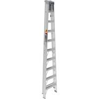 Step Ladder with Paint Tray, 10', Aluminum, 225 lbs. Capacity, Type 2 OSI Industrial Sales