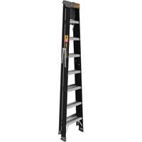 Step Ladder with Paint Tray, 8', Fibreglass, 250 lbs. Capacity, Type 1 OSI Industrial Sales