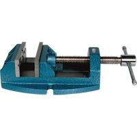 Versatile Drill Press Vises, 4" Jaw Width, Clamp Mount Base OSI Industrial Sales