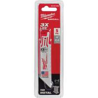 Sawzall&reg; Reciprocating Saw Blades, Bi-Metal, 24 TPI, 4" L x 3/4" W OSI Industrial Sales