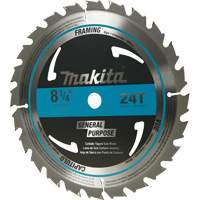 Lame de scie circulaire pour charpente &agrave; pointes au carbure, 8-1/4", 24 dents, Pour Bois OSI Industrial Sales