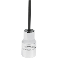 Douille &agrave; embout, Hexagonale, 2,5 mm x 1-7/8" lo, Prise 1/4" OSI Industrial Sales