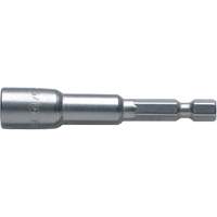 Nut Setter, 5/16" Tip, 1/4" Drive, 2-9/16" L, Non-Magnetic OSI Industrial Sales