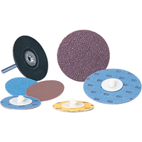 Disque &agrave; changement rapide Standard Abrasives, 2" dia., Grain 36, Oxyde d'aluminium OSI Industrial Sales