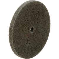 Standard Abrasives Unitized Wheel, 3" x 1/4", 1/4" Arbor, Fine Grit, Aluminum Oxide OSI Industrial Sales