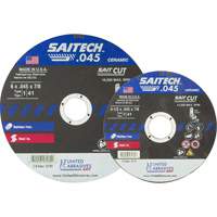 Cut-Off Wheel, 14" x 0.045", 5/8" Arbor, Type 1, Aluminum Oxide/Ceramic, 19000 RPM OSI Industrial Sales