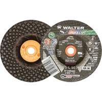 Meules &agrave; moyeu d&eacute;port&eacute; Flexcut, 5", 36 Grain, Oxyde d'aluminium, 5/8"-11, 12 200 Tr/min, Type 29 OSI Industrial Sales