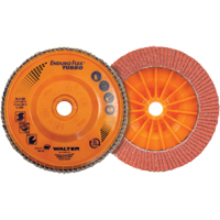 Enduro-Flex Turbo Flap Disc, 4-1/2" x 5/8"-11, Type 27S, 36/60 Grit, Ceramic OSI Industrial Sales