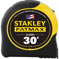 FatMax&reg; Classic Tape Measure, 1-1/4" x 30', Imperial Graduations OSI Industrial Sales
