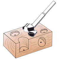 M&egrave;che Forstner, 2/5", Tige 8 mm, Longeur de 3-1/2" OSI Industrial Sales