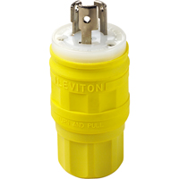 Dispositif verrouillable de qualit&eacute; industrielle, Plastique, 15 A, 125 V, L5-15P OSI Industrial Sales