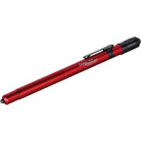 Lampe stylo Stylus, DEL, 11 lumens, Corps en Aluminium, piles AAAA, Compris OSI Industrial Sales
