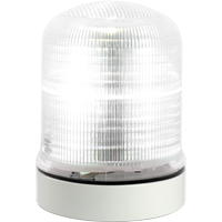 Streamline&reg; Modular Multifunctional LED Beacons, Continuous/Flashing/Rotating, Clear OSI Industrial Sales