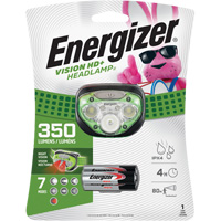 Vision HD+ Headlight, LED, 350 Lumens, 4 Hrs. Run Time, AAA Batteries OSI Industrial Sales