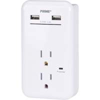 Prime&reg; USB Charger with Surge Protector OSI Industrial Sales