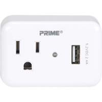 Prime&reg; USB Charger with Surge Protector OSI Industrial Sales