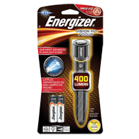 Vision HD Flashlight, LED, 400 Lumens, AA Batteries OSI Industrial Sales