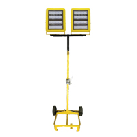 Dual-Head Cart with Winch, LED, 400 W, 60000 Lumens, Aluminum Housing OSI Industrial Sales