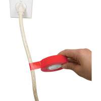 Ruban isolant, 19 mm (3/4") x 18 m (60'), Rouge, 7 mils OSI Industrial Sales