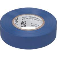 Ruban isolant, 19 mm (3/4") x 18 m (60'), Bleu, 7 mils OSI Industrial Sales