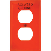 Plaque murale pour prise double OSI Industrial Sales