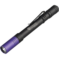 Lampe stylo UV avec port de recharge micro USB Stylus Pro, DEL, Corps en Aluminium, piles Rechargeable, Compris OSI Industrial Sales