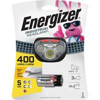 Lampe frontale avec mise au point Vision HD+, DEL, 400 lumens, 3 hres de fonctionnement, piles AAA OSI Industrial Sales