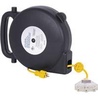 JPCR-1450 ABS Extension Cord Reel, Indoor/Outdoor, SJTW, 14 AWG, 13 A, 45' OSI Industrial Sales