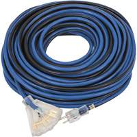JLEC-12100 Contractor Grade Extension Cord, Indoor/Outdoor, SJTOW, 12 AWG, 15 A, 100' OSI Industrial Sales