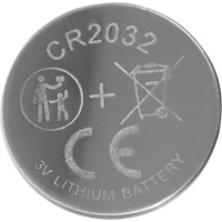 CR2032 Lithium Battery, 3 V OSI Industrial Sales