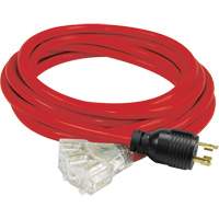 Generator Extension Cord with Tritap, STW, 10 AWG, 3 Outlet(s), 25' OSI Industrial Sales