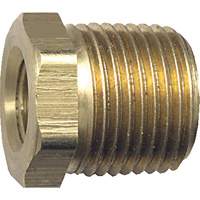 Pipe Bushing, 3/4" x 3/8", NPT x FPT, Brass OSI Industrial Sales