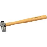 Ball Pein Hammer, 12 oz. Head Weight, Plain Face, Wood Handle OSI Industrial Sales