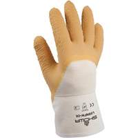Gants pour usage g&eacute;n&eacute;ral L66NFW, 8/Petit, R&ecirc;vetement Latex de caoutchouc, Enveloppe en Coton OSI Industrial Sales